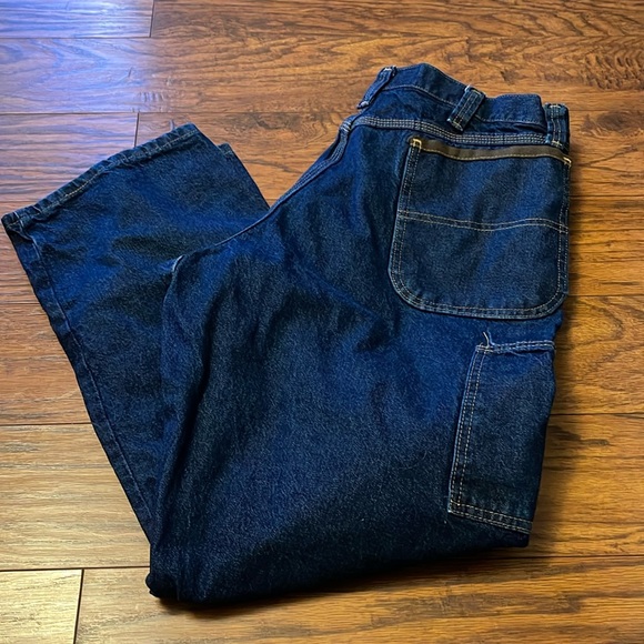 Men’s Wrangler Jeans Work Wear - Picture 1 of 6